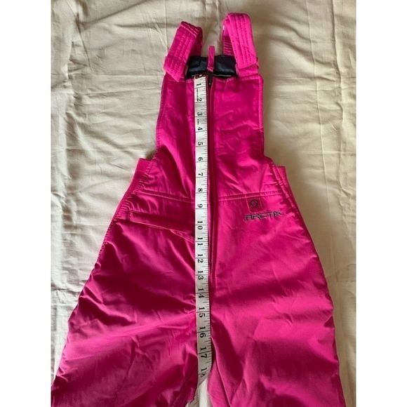 Arctix Girls Pink Snow Bibs Overalls Pants Youth Size XS Insulated Winter Pocket - Picture 11 of 16